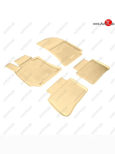 Коврики салона Norplast Unidec (Цвет: бежевый) Mercedes-Benz E-Class W212 рестайлинг седан (2013-2017)