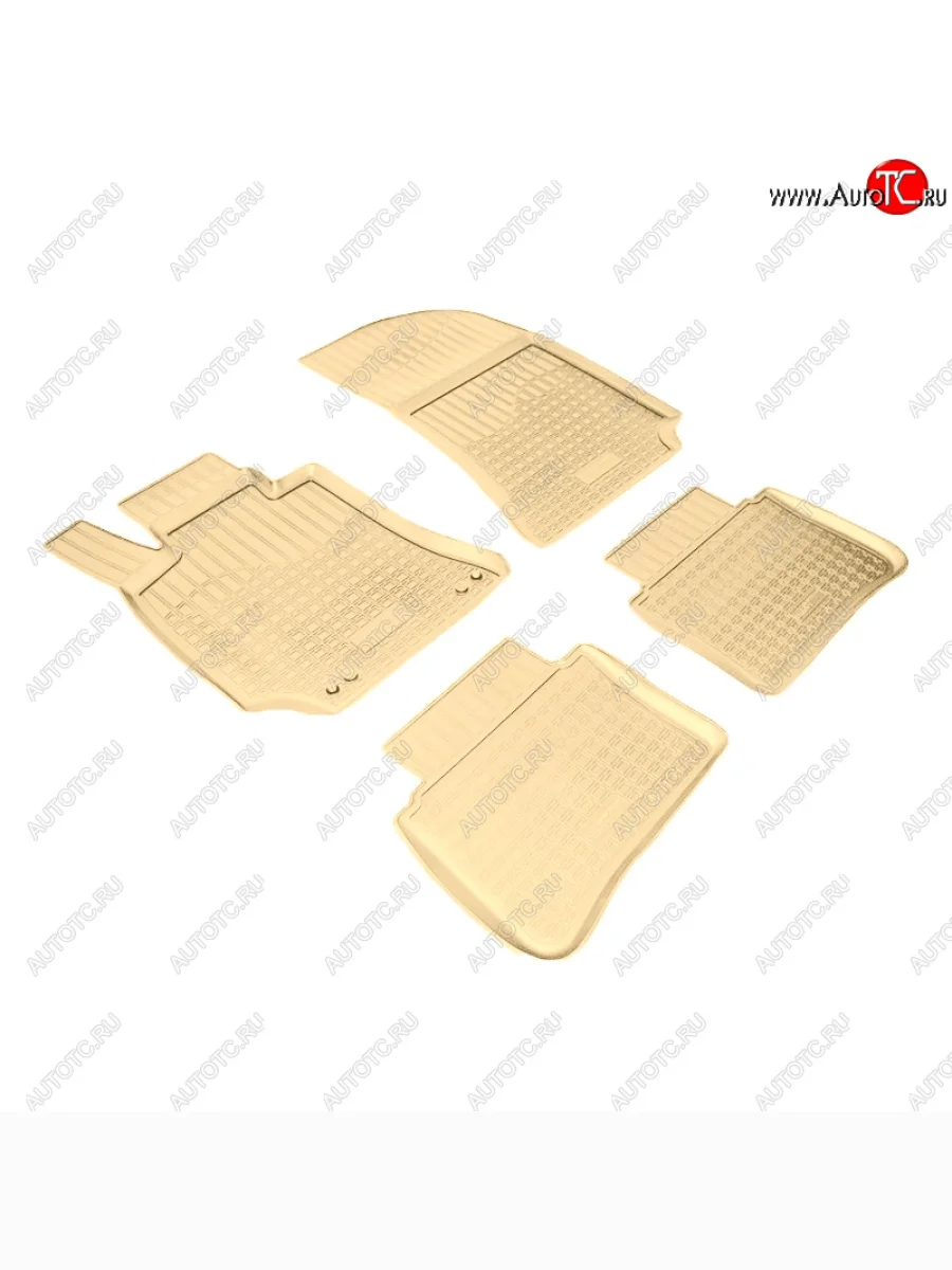 Коврики салона Norplast Unidec Mercedes-Benz E-Class W212 рестайлинг седан (2013-2017) (Цвет: бежевый)  в Самаре Самарской области
