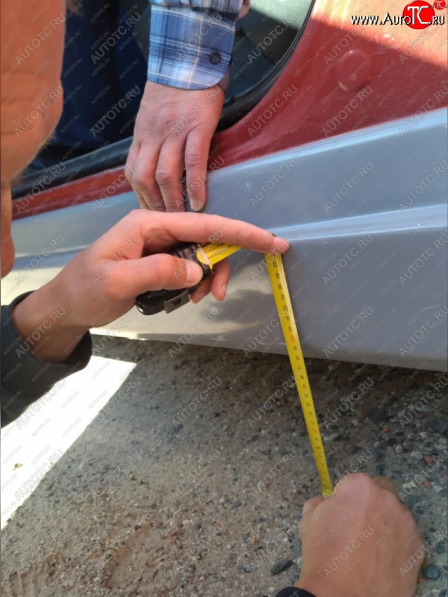 Накладка на порог Городская Легенда Nissan Qashqai 1 J10 дорестайлинг (2007-2010) (левый)  в Самаре Самарской области