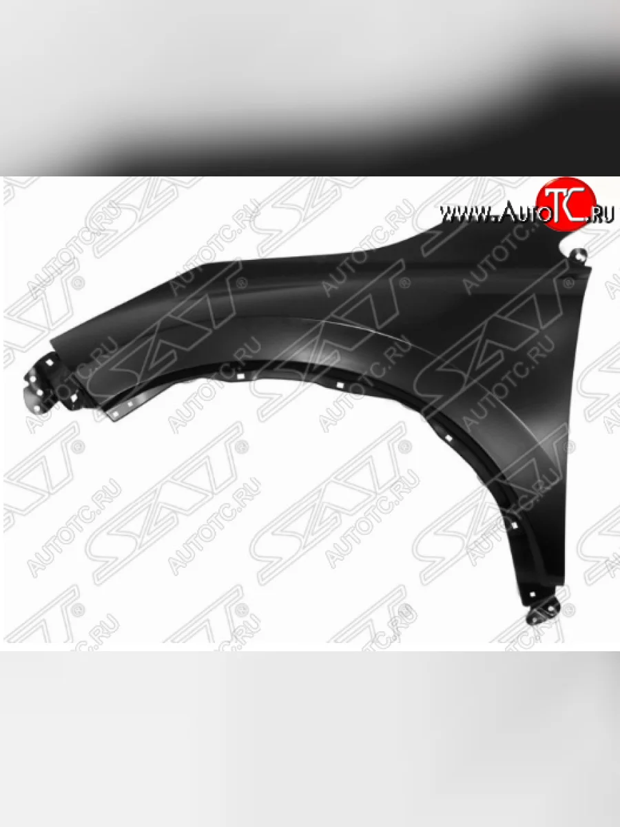 Левое переднее крыло SAT (пр-во Тайвань) Honda CR-V RW,RT дорестайлинг (2016-2020) (Неокрашенное)  в Перми Пермском крае