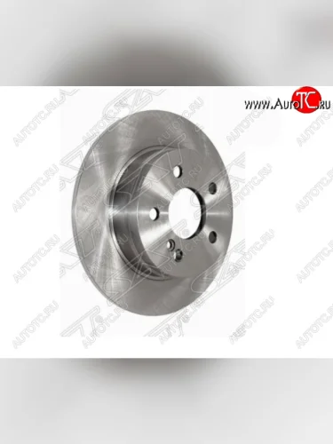 Задний тормозной диск SAT Mercedes-Benz C-Class  W204 (2007-2011) дорестайлинг седан