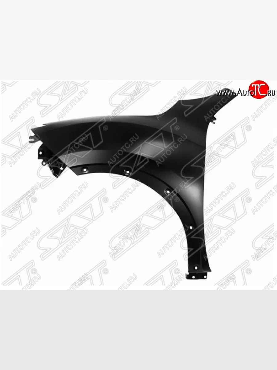 Левое переднее крыло SAT (пр-во Тайвань) Nissan Juke 1 YF15 рестайлинг (2014-2020) (Неокрашенное)  В Кинешме Ивановской области