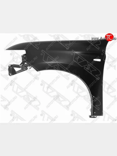 Левое переднее крыло SAT (с отв. под поворот, пр-во Тайвань) Mitsubishi Outlander  GF (2015-2018) 2-ой рестайлинг