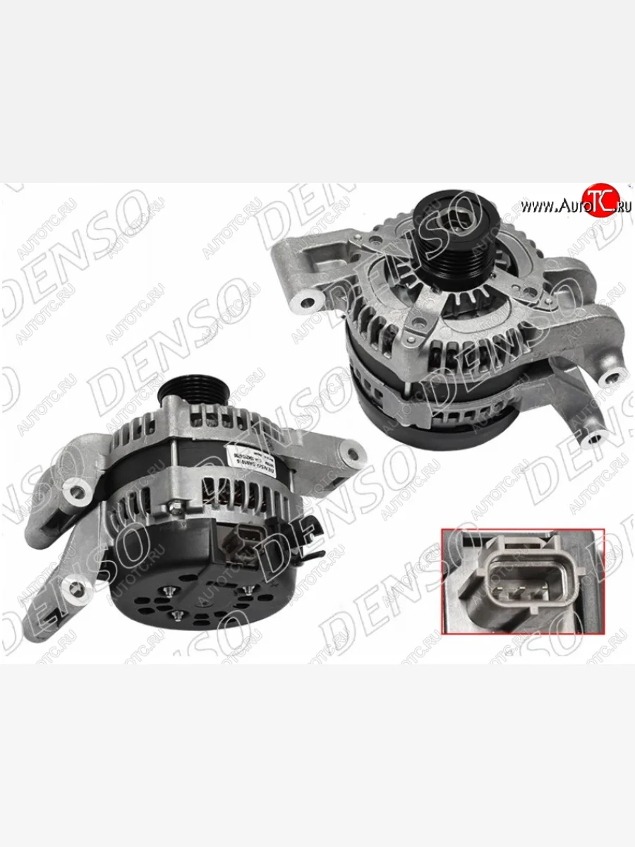 Генератор на DENSO (1,8/2,0, 14V 120A) Ford Focus 2 универсал рестайлинг (2007-2011)  с доставкой в г. Керчь