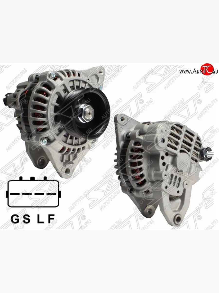 Генератор SAT (2,0/2,4l, 12V 110A) Mitsubishi Airtek (2001-2008)  с доставкой в г. Керчь