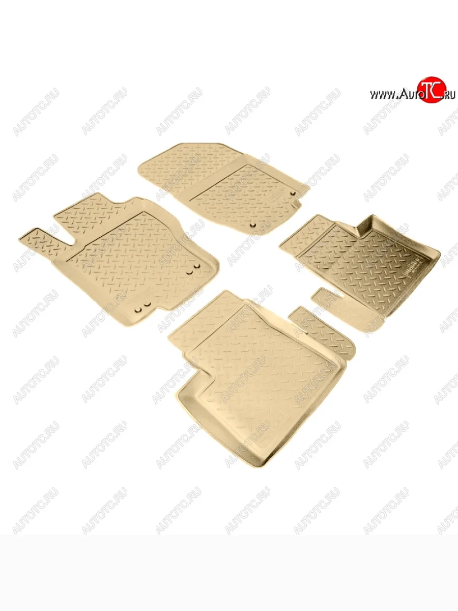 Коврики салона Norplast Unidec Mercedes-Benz ML class W164 дорестайлинг (2005-2008) (Цвет: бежевый)  в Перми Пермском крае