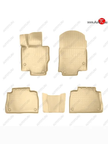 Коврики салона Norplast Unidec (Цвет: бежевый) Mercedes-Benz GLE Coupe C167 (2019-2025)