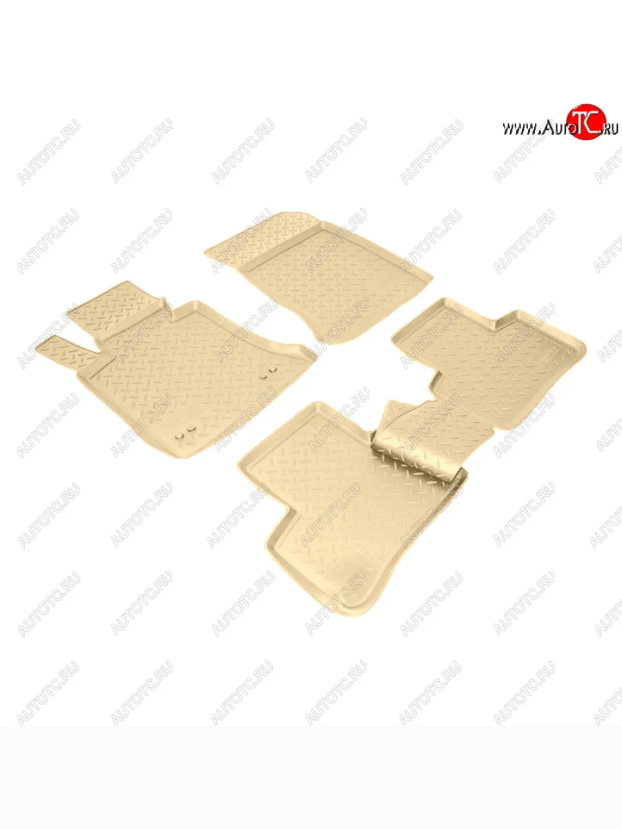 Коврики салона Norplast Unidec Mercedes-Benz GLK class X204 дорестайлинг (2008-2012) (Цвет: серый)  в Перми Пермском крае