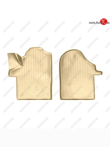 Коврики салона Norplast Unidec (Цвет: бежевый) Mercedes-Benz Vito W447 рестайлинг (2018-2025)