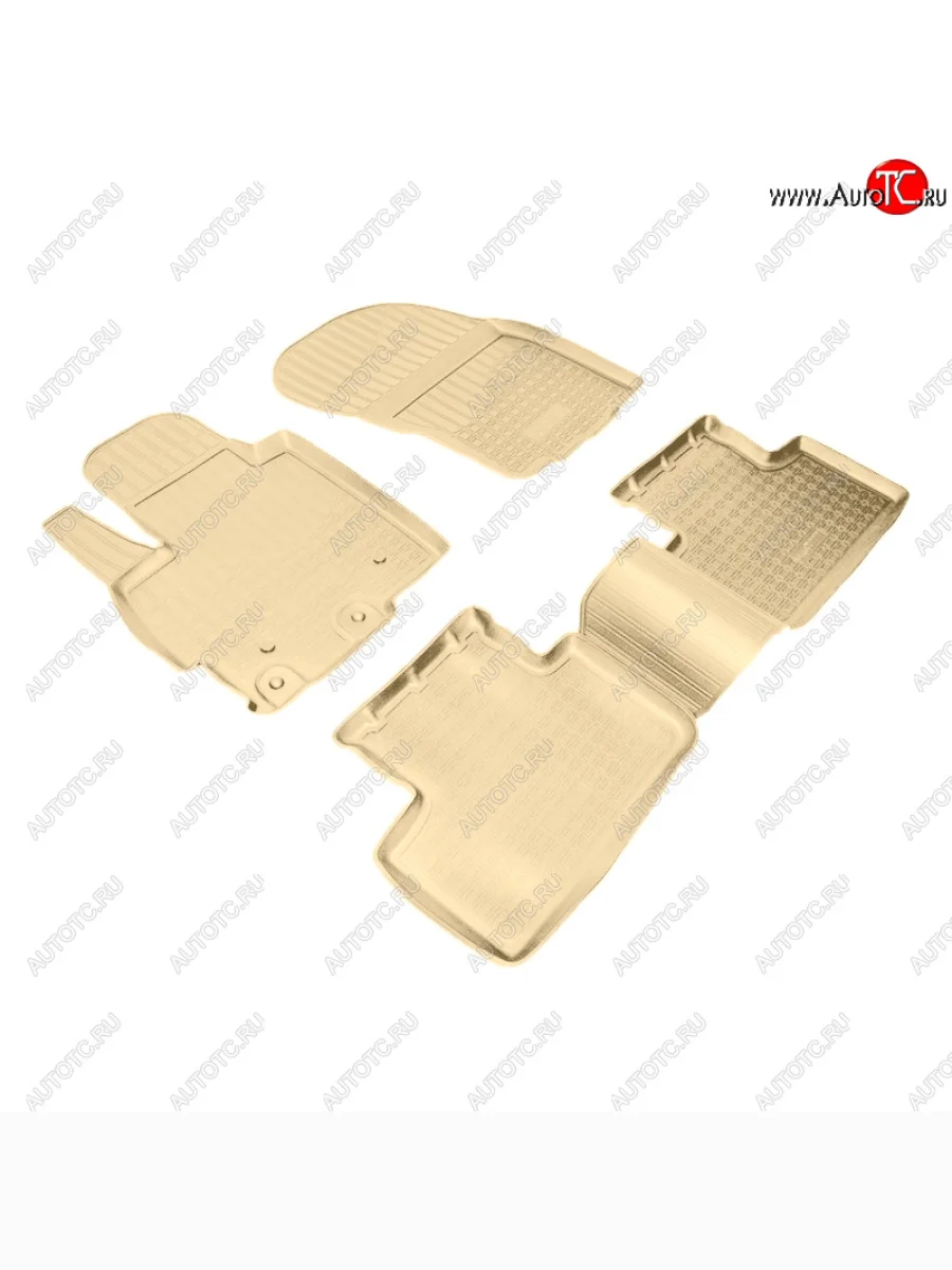 Коврики салона Norplast Unidec Mitsubishi ASX дорестайлинг (2010-2012) (Цвет: бежевый)  в Самаре Самарской области