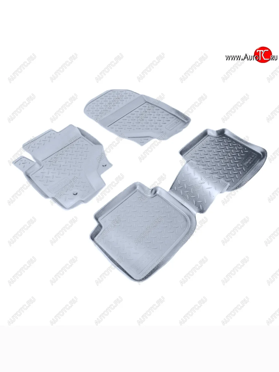 Коврики салона Norplast Unidec Mitsubishi Colt Z20, Z30 хэтчбэк 3 дв. дорестайлинг (2002-2009) (Цвет: серый)  с доставкой в г. Керчь