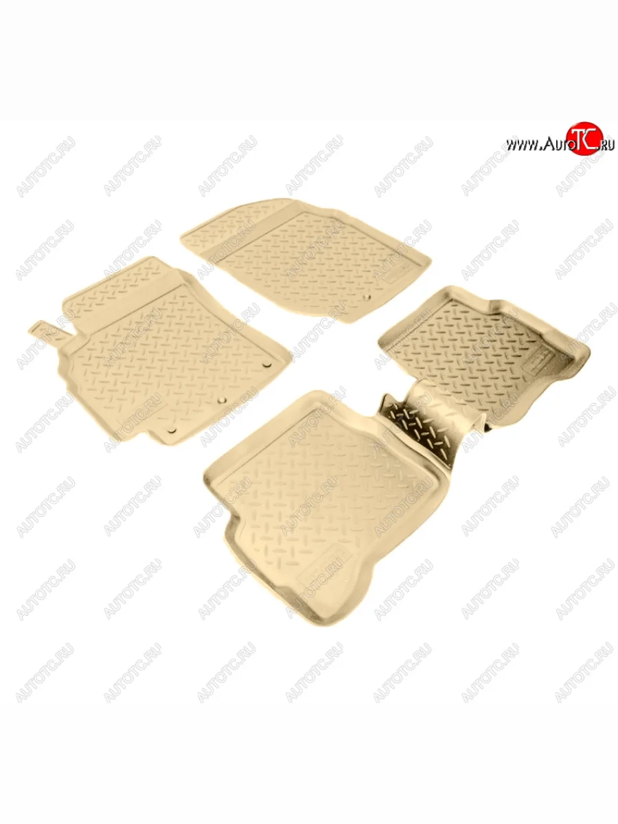 Коврики салона Norplast Unidec Nissan Almera Classic B10 седан (2006-2013) (Цвет: бежевый)  в Керчи Республика Крым