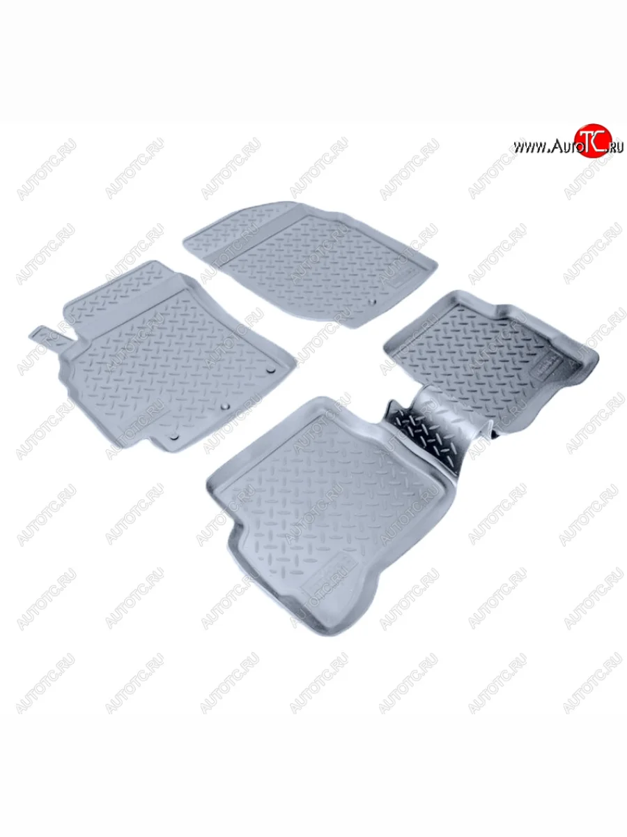 Коврики салона Norplast Unidec Nissan Almera Classic B10 седан (2006-2013) (Цвет: серый)  в Перми Пермском крае