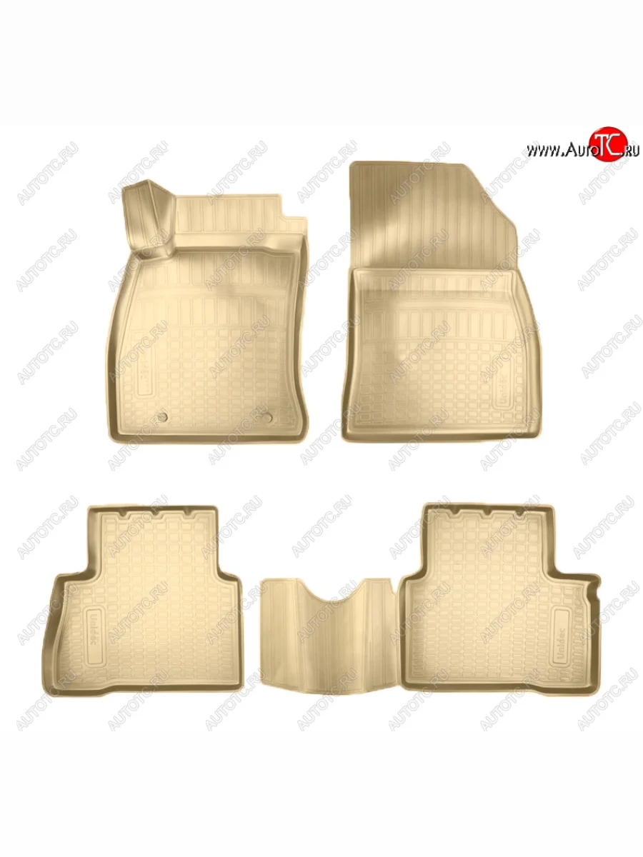 Коврики салона Norplast Unidec Nissan Juke 1 YF15 дорестайлинг (2010-2014) (Цвет: бежевый)  в Самаре Самарской области
