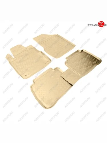 Коврики салона Norplast Unidec (Цвет: бежевый) Nissan Murano 2 Z51 дорестайлинг (2008-2011)