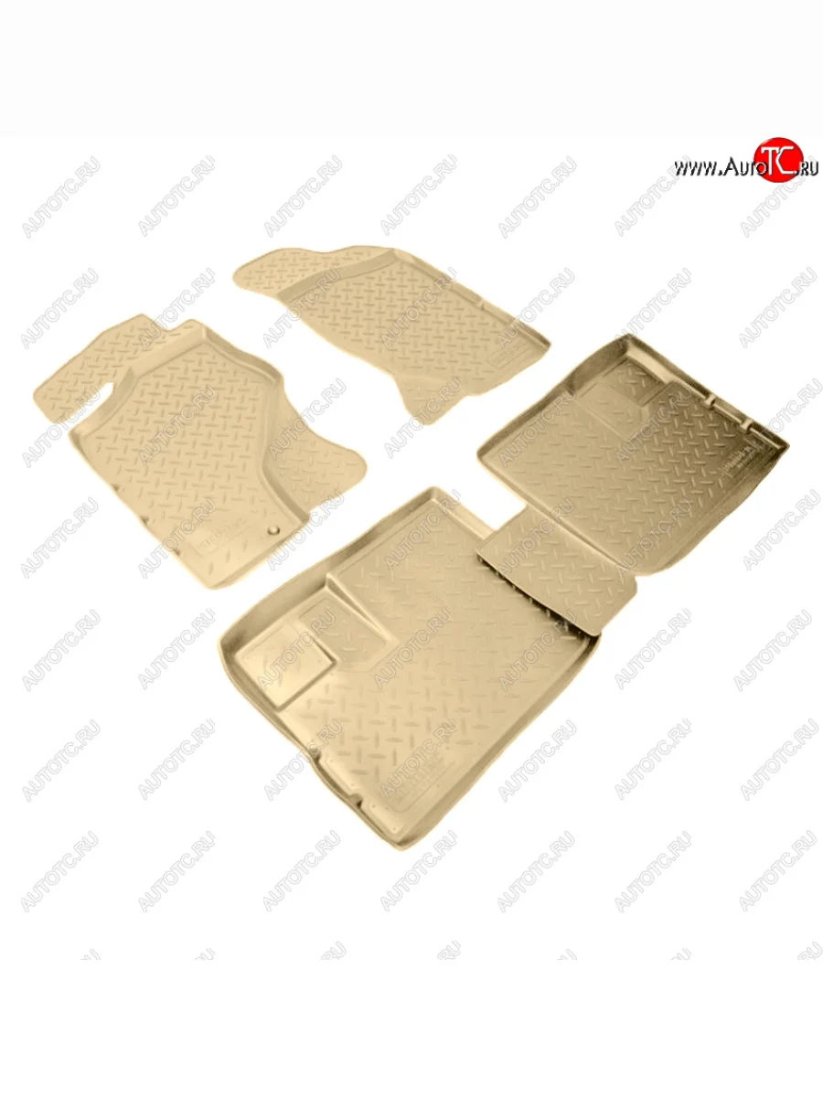 Коврики салона Norplast Unidec Nissan NP300 (2008-2013) (Цвет: бежевый)  в Перми Пермском крае