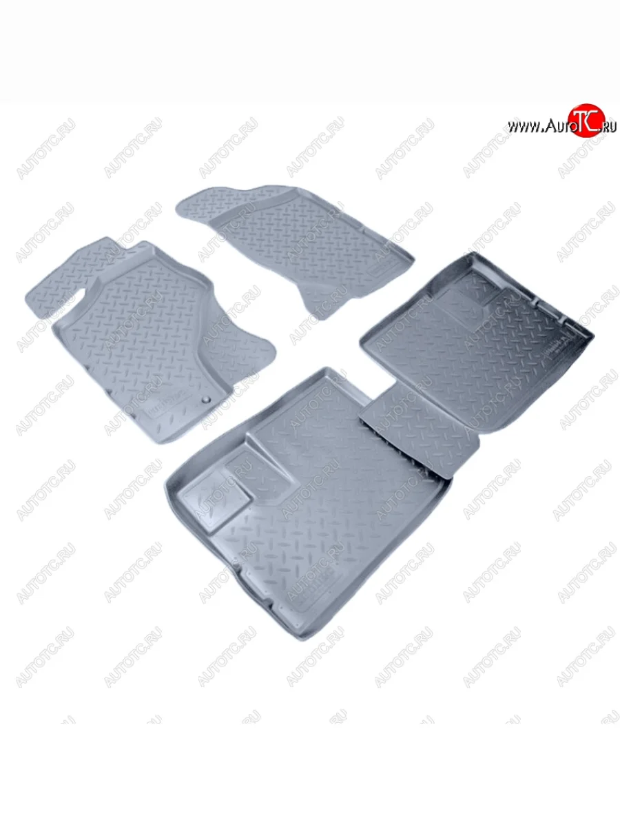 Коврики салона Norplast Unidec Nissan NP300 (2008-2013) (Цвет: серый)  в Керчи Республика Крым