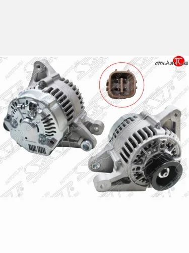 Генератор SAT (12V 80A 1/3 /4ZZFE/ZZE11#) Toyota Avensis T250 седан дорестайлинг (2003-2006)