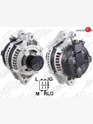 Генератор SAT (3,0/3,5 3/4 GR-FSE/2GRFE 12V 100A) Lexus GS300 S190 дорестайлинг (2005-2006)