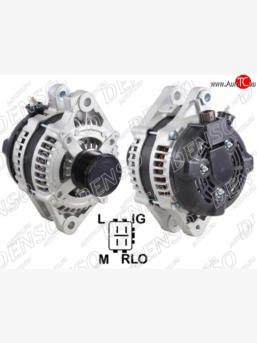 Генератор SAT (3,0/3,5 3/4 GR-FSE/2GRFE 12V 100A) Lexus GS300 S190 дорестайлинг (2005-2006)  с доставкой в г. Пермь
