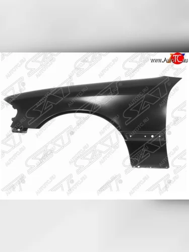 Левое переднее крыло SAT (без отверстия под повторитель, Тайвань) Mercedes-Benz C-Class S202 дорестайлинг универсал (1992-1997)