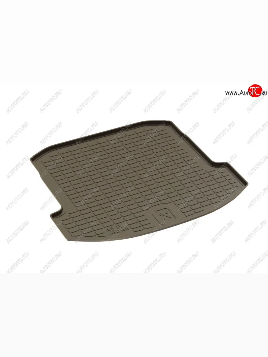 Коврик в багажник SeiNtex (полимерный)  Audi A3 (2020-2022) 8Y седан (Цвет: черный)  в Воронеже Воронежской области