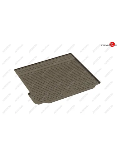 Коврик в багажник SeiNtex (полимерный) (Цвет: черный) BMW X5  E70 (2006-2013) дорестайлинг, рестайлинг