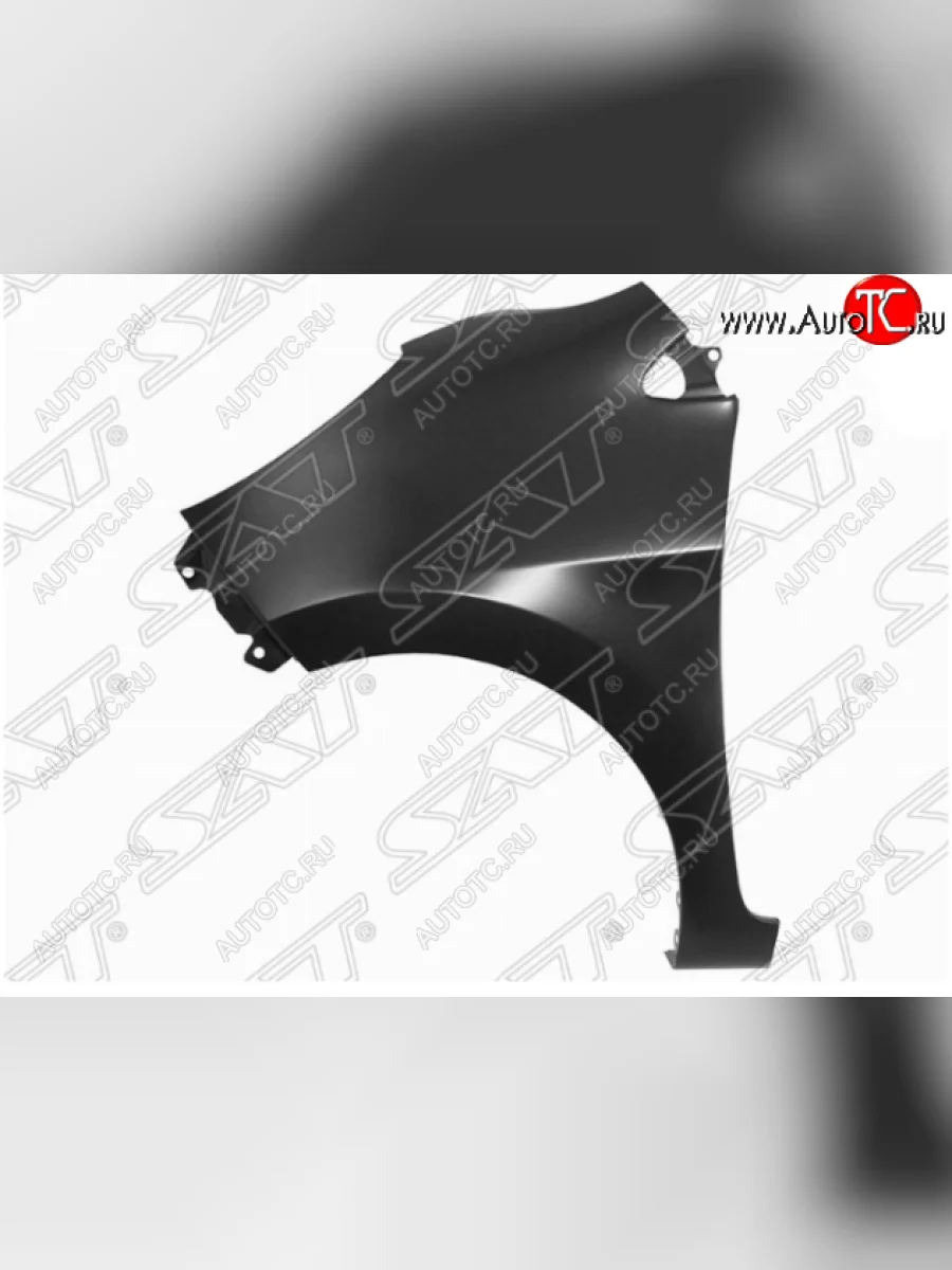 Левое переднее крыло SAT (пр-во Тайвань) KIA Picanto 2 TA хэтчбэк 3 дв. дорестайлинг (2011-2015) (Неокрашенное)  в Перми Пермском крае