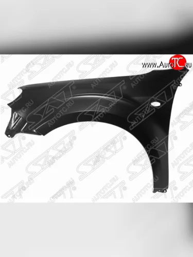 Левое переднее крыло SAT (с отв. под повторитель, пр-во Тайвань) Subaru Forester  SH (2008-2013)