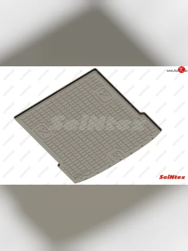 Коврик в багажник SeiNtex (полимерный) (Цвет: черный) KIA Mohave HM рестайлинг (2017-2020)