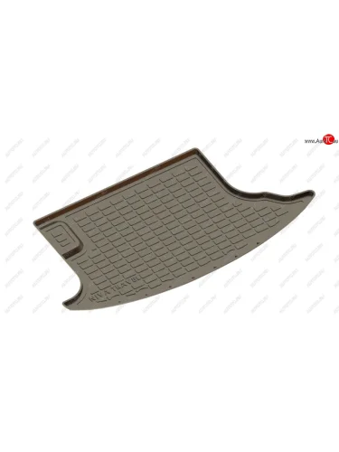 Коврик в багажник SeiNtex (полимерный) (Цвет: черный) Лада ВАЗ Нива Трэвел (212300-80) (2021-2025)