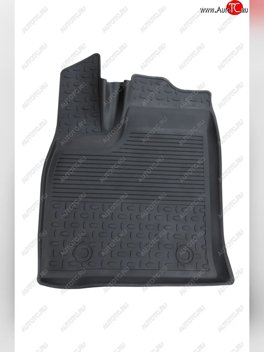 Коврики в салон SeiNtex (резина, высокий бортик) Toyota Land Cruiser J300 дорестайлинг (2021-2025) (Цвет: черный)  в Перми Пермском крае