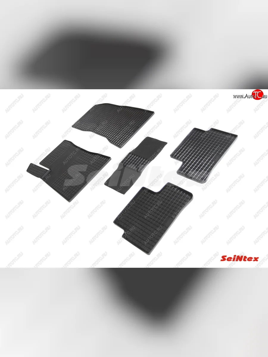 Коврики в салон SeiNtex Cетка  Mercedes-Benz CLA class (2019-2025) C118, X118 (Цвет: черный)  в Самаре Самарской области