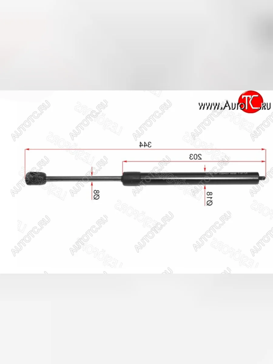 Правый упор капота LESJOFORS Mercedes-Benz S class W222 седан гибрид дорестайлинг (2013-2017)  в Керчи Республика Крым