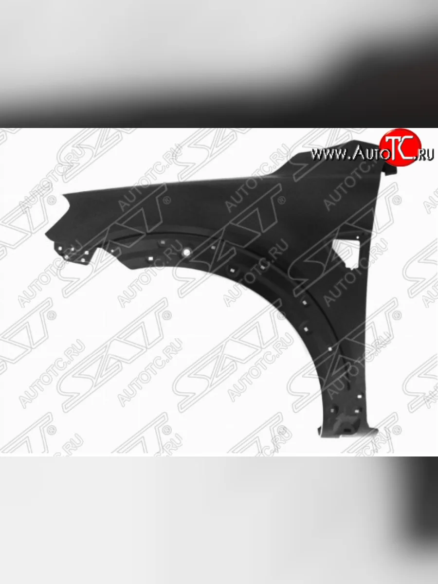 Левое переднее крыло SAT (пр-во Тайвань) Chevrolet Captiva  дорестайлинг (2006-2011) (Неокрашенное)  в Воронеже Воронежской области