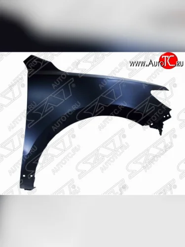 Правое переднее крыло SAT (пр-во Тайвань) Hyundai Santa Fe CM дорестайлинг (2006-2009)