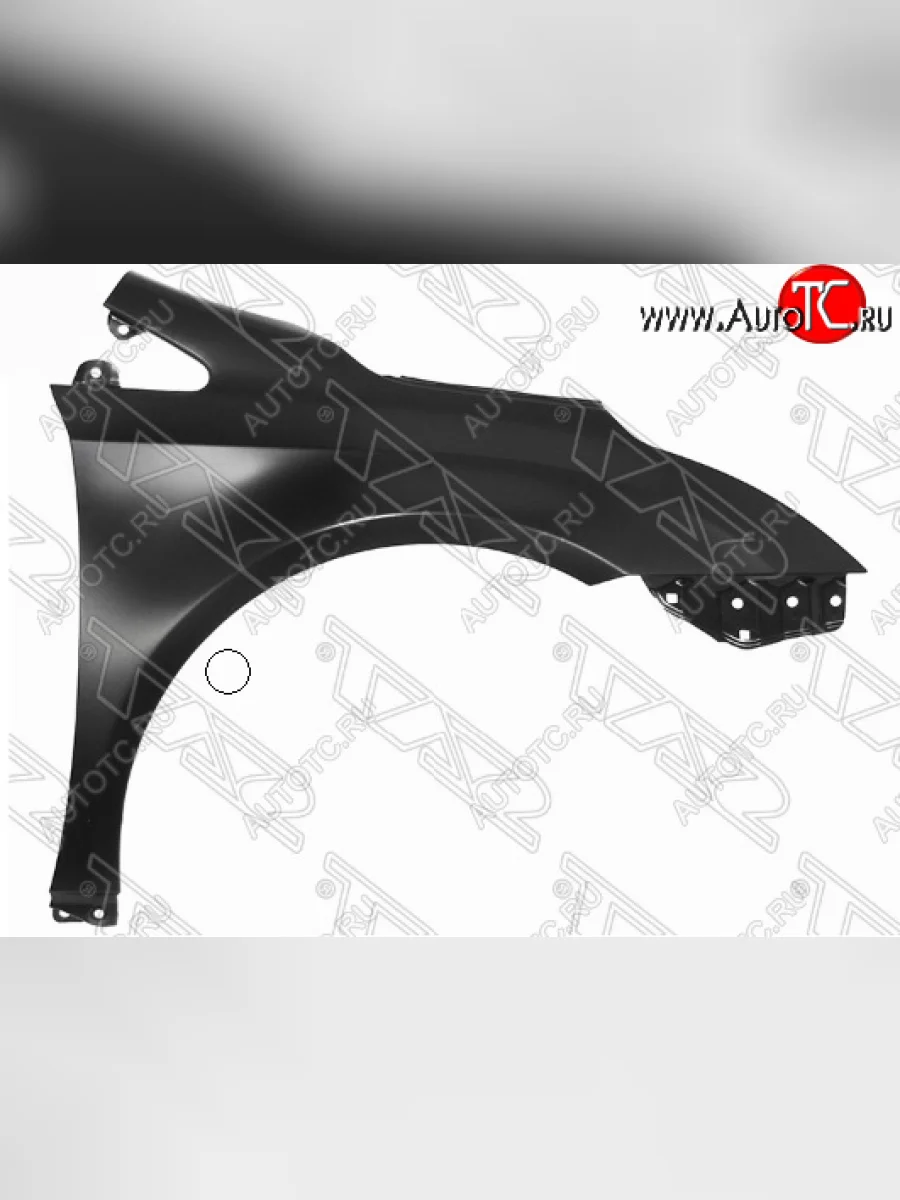Правое переднее крыло SAT (пр-во Тайвань) Toyota Avensis T270 седан 1-ый рестайлинг (2011-2015) (Неокрашенное)  в Самаре Самарской области