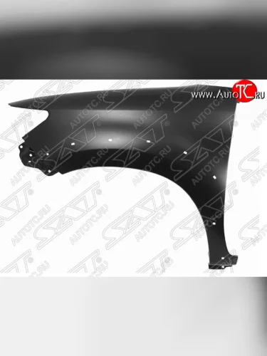 Левое переднее крыло SAT (с отв. под расширитель, пр-во Тайвань) Toyota Hilux  AN20,AN30 (2011-2016)  2-ой рестайлинг