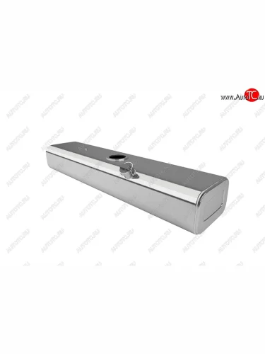 Бак топливный Бакор (130 л., алюминий) (Крышка Скания, с комплектующими.) ГАЗ ГАЗель Next ( A21,A22, С41, С42,  A21,A22, С41, С42, Фермер) (2013-2025)  шасси,  шасси со сдвоенной 