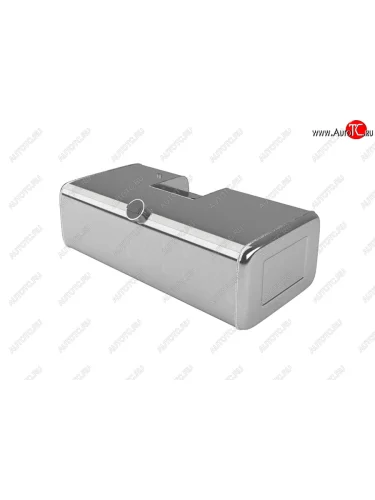 Бак топливный Бакор (150 л., алюминий) (Крышка Скания, без комплектующих.) ГАЗ ГАЗель Next ( A21,A22, С41, С42,  A21,A22, С41, С42, Фермер) (2013-2025)  шасси,  шасси со сдвоенной 