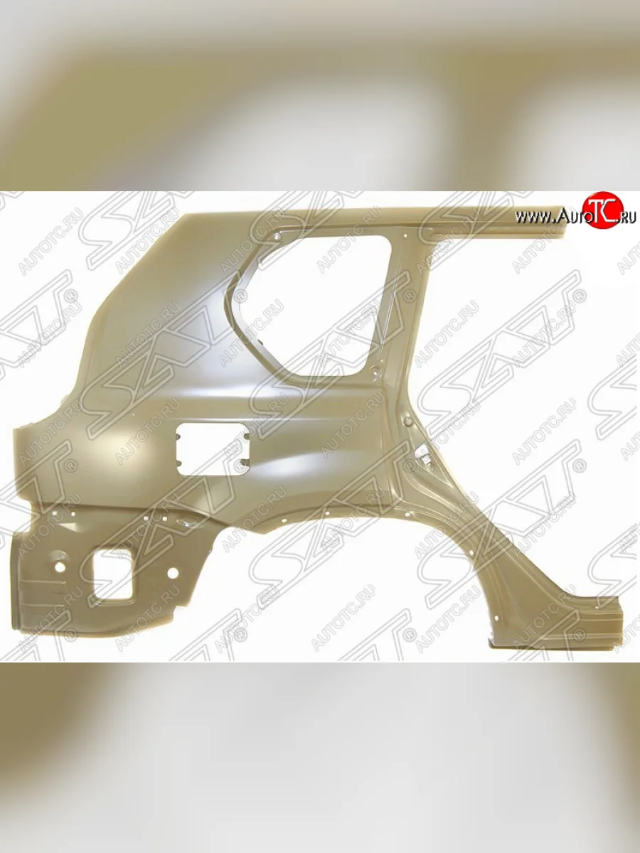 Правое заднее крыло SAT Nissan X-trail 2 T31 дорестайлинг (2007-2011) (Неокрашенное)  в Керчи Республика Крым