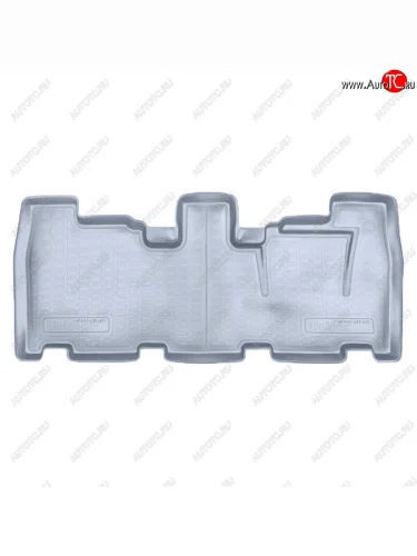 Коврик салона Norplast Unidec (3 ряд) (Цвет: серый) Nissan Pathfinder R51 рестайлинг (2009-2014)