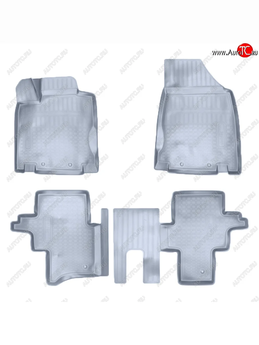 Коврики салона Norplast Unidec  Nissan Pathfinder (2012-2017) R52 (Цвет: серый)  в Самаре Самарской области