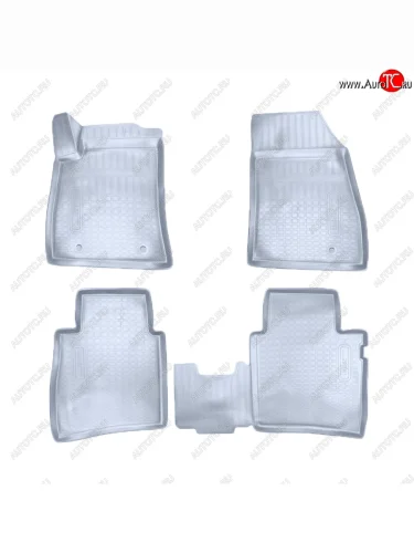 Коврики салона Norplast Unidec (Цвет: серый) Nissan Sentra 7 B17 седан (2014-2017)