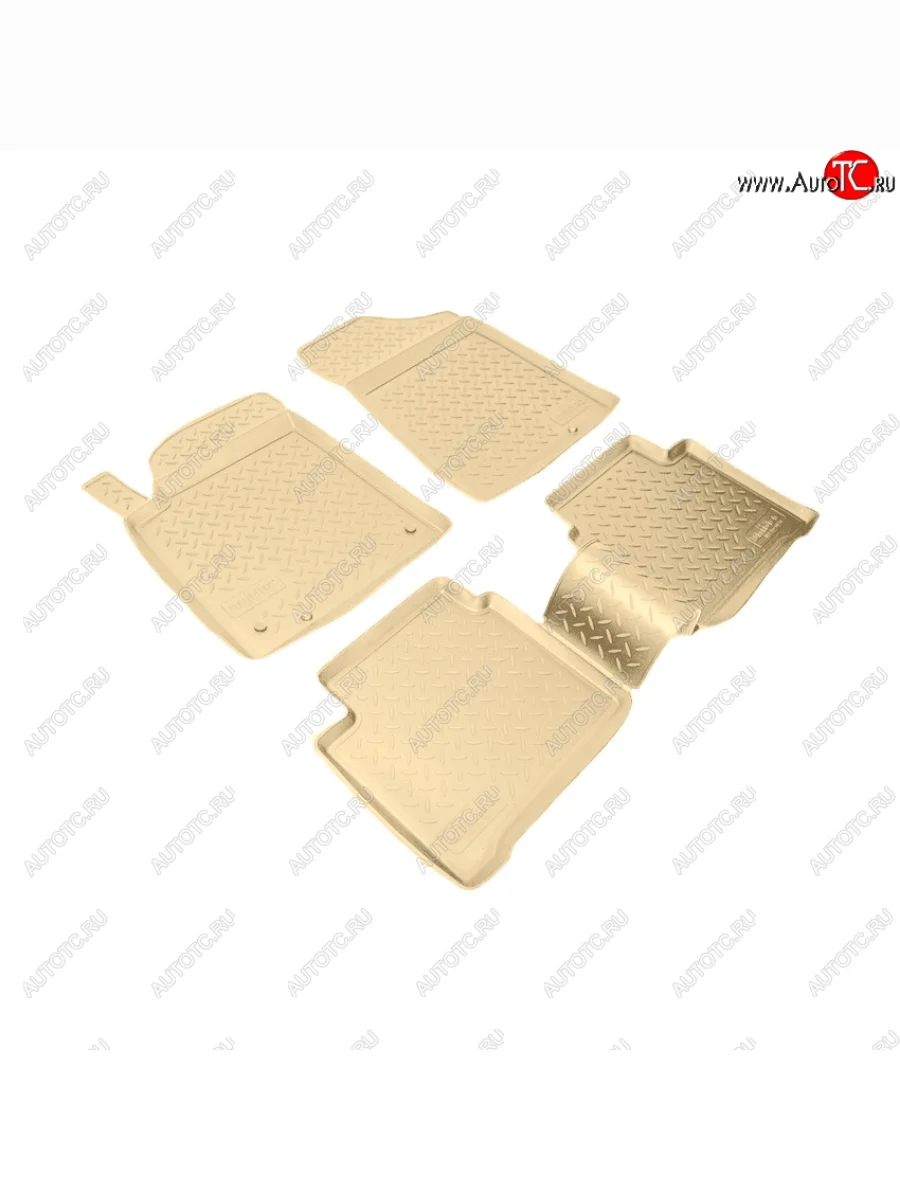 Коврики салона Norplast Unidec Nissan Teana 2 J32 дорестайлинг (2008-2011) (Цвет: бежевый)  с доставкой в г. Керчь