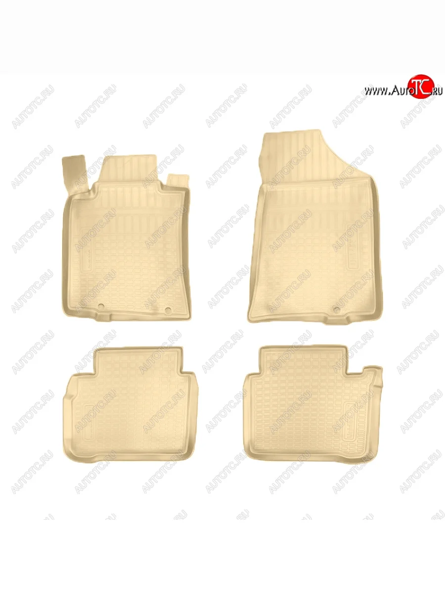 Коврики салона Norplast Unidec Nissan Teana 3 L33 дорестайлинг (2014-2020) (Цвет: бежевый)  в Воронеже Воронежской области