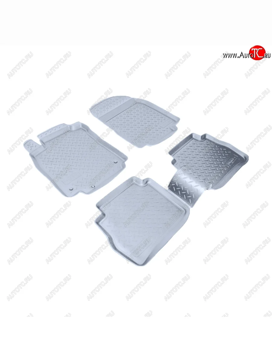 Коврики салона Norplast Unidec Nissan Tiida 1 C11 седан рестайлинг (2010-2014) (Цвет: серый)  в Самаре Самарской области