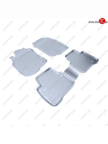 Коврики салона Norplast Unidec (Цвет: серый) Nissan X-trail 1 T30 дорестайлинг (2000-2003)