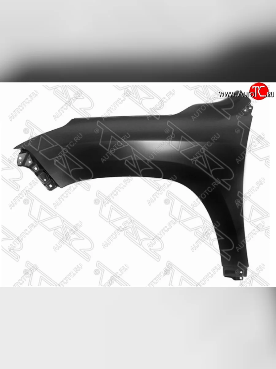 Левое переднее крыло SAT (пр-во Тайвань) Lexus LX570 J200 2-ой рестайлинг (2015-2022) (Неокрашенное)  в Самаре Самарской области