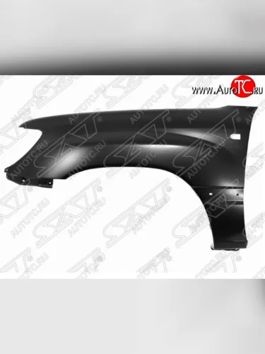 Левое переднее крыло SAT (с отв. под повторитель, пр-во Тайвань) Toyota Land Cruiser  10 100 (2005-2007) 2-ой рестайлинг